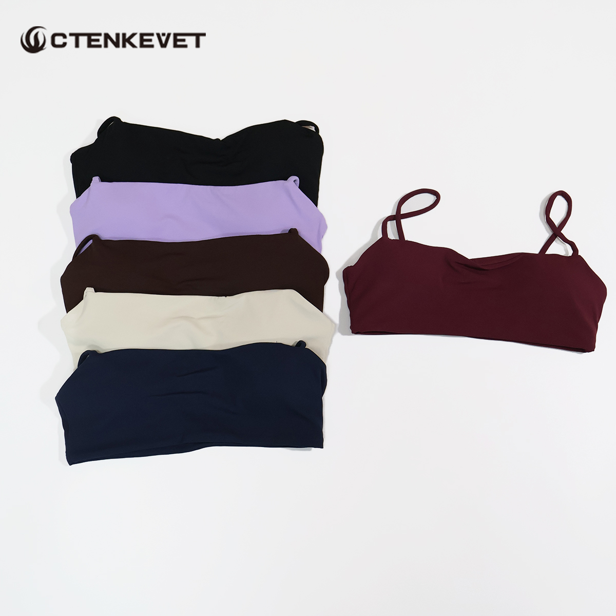 Push Up Bra Padded - Ctenkevet 새로운 여름 속건성 요가 브라,